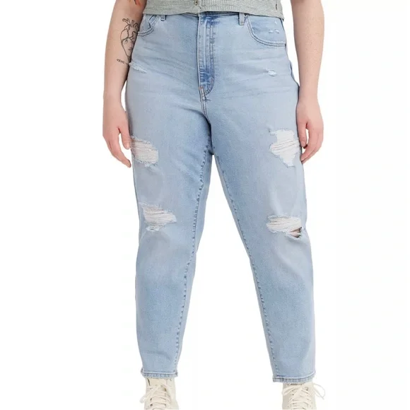 Levi’s High Waisted Mom Jeans Size 20W NWT - Picture 1 of 13